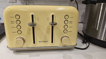 Buydeem 4 Slices Bread Toaster