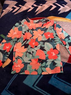 Kids Floral Long Sleeve Top