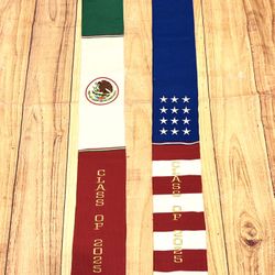 Mexican american Sash, El Salvador American Sash And guatemela Sash Available 