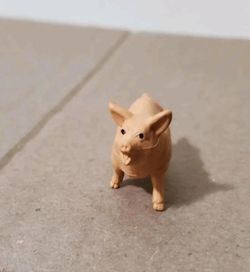 Safari Ltd Sow Pig Figure Peach Pink Farm Animal Toy Collectible 0414