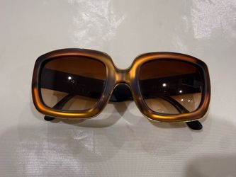 Vintage Christian Dior Austria Quadior Matte Brown Women’s Sunglasses