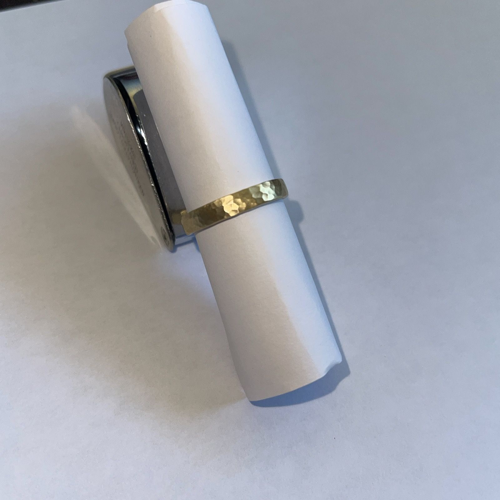 18 Karat Yellow Gold Band/Ring Size:9.5