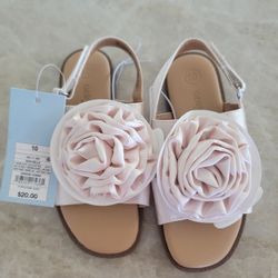 Cat & Jack little girls cute sandals.  Size 10 (toddler)