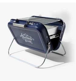 Gentlemen’s Portable Suitcase Grill