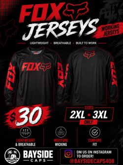 Brand New Fox Jerseys, OffRoading Jerseys, OffRoading Equipment,  Offroading,  Motorcycles, Sand Rails, Can am, Glamis Clothes