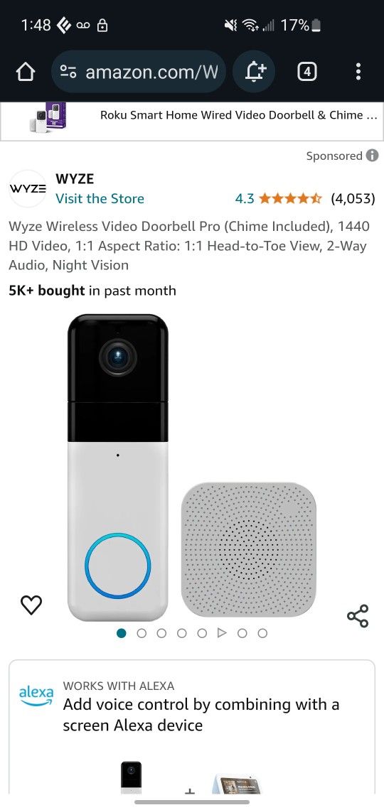 Wyze Doorbell Cam Pro