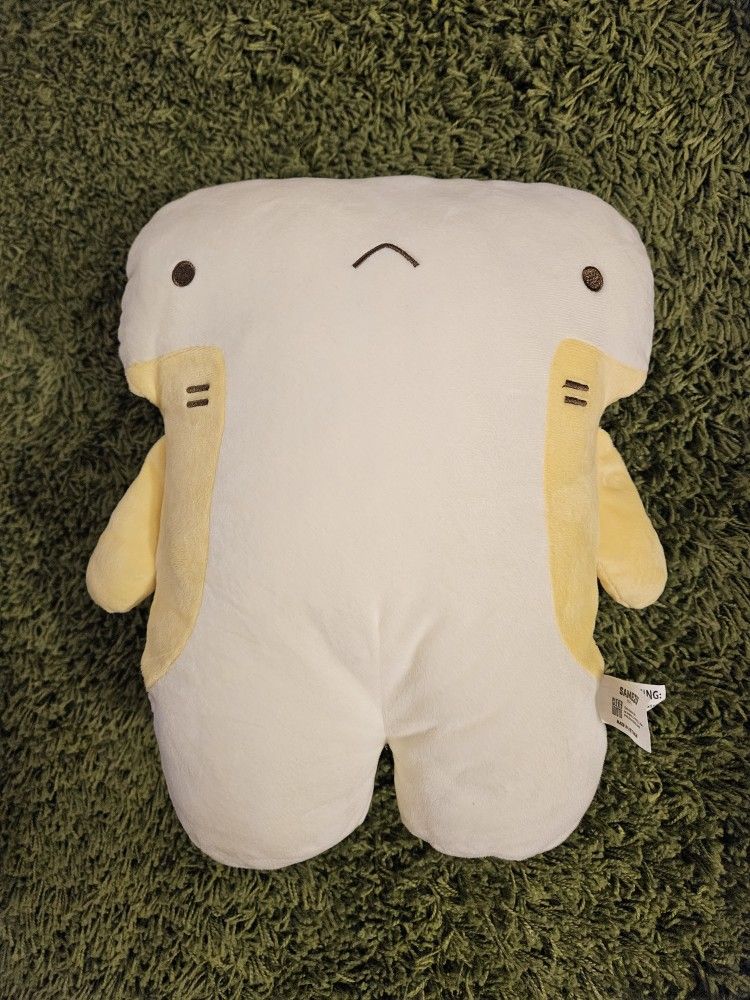 Round 1 Samezu Yellow Shark Plush 15inch
