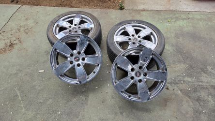 04 gto wheels chrome