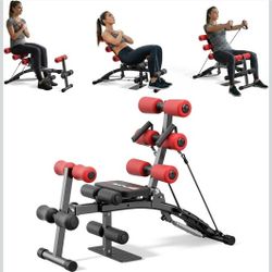 $90

BRAND NEW, STILL INSIDE THE BOX. 
NEVER BEEN OPENED. 

Ab Machine with Squat Assist, Multi-Functional Adjustable Ab Trainer, Ab Workout Bench for