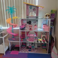 Lol Doll House With Accessories 