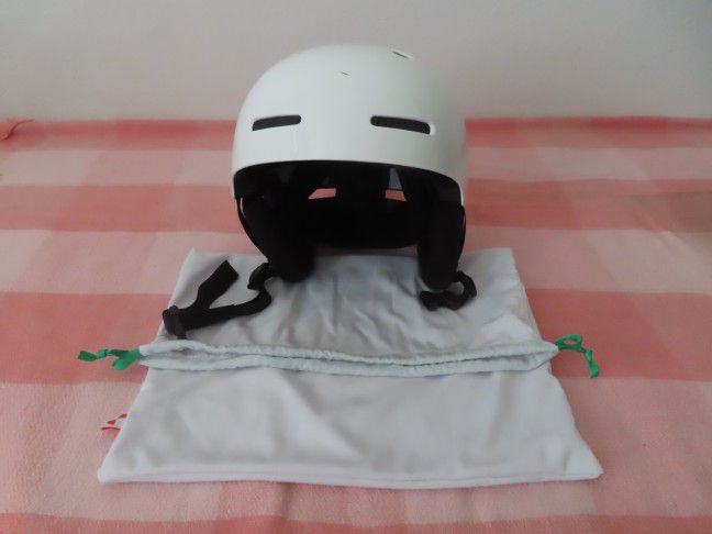 POC Auric Backcountry SPIN Ski + Snowboard Helmet - M/L, white w/ bag