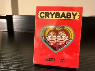 Pop Mart Crybaby Birthday Badge