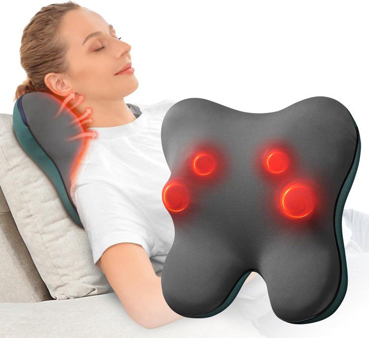 Masajeador de cuello con cable Masajeador de espalda (Back Massager with Heat)