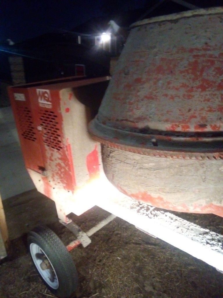 Portable Cement Mixer