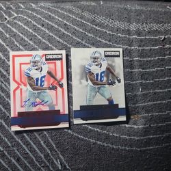 Dallas Cowboys Autographed Rookie Card Lot 