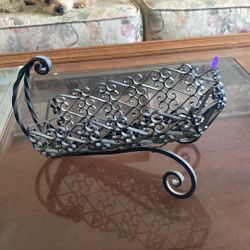 Cast Iron Wine Holder