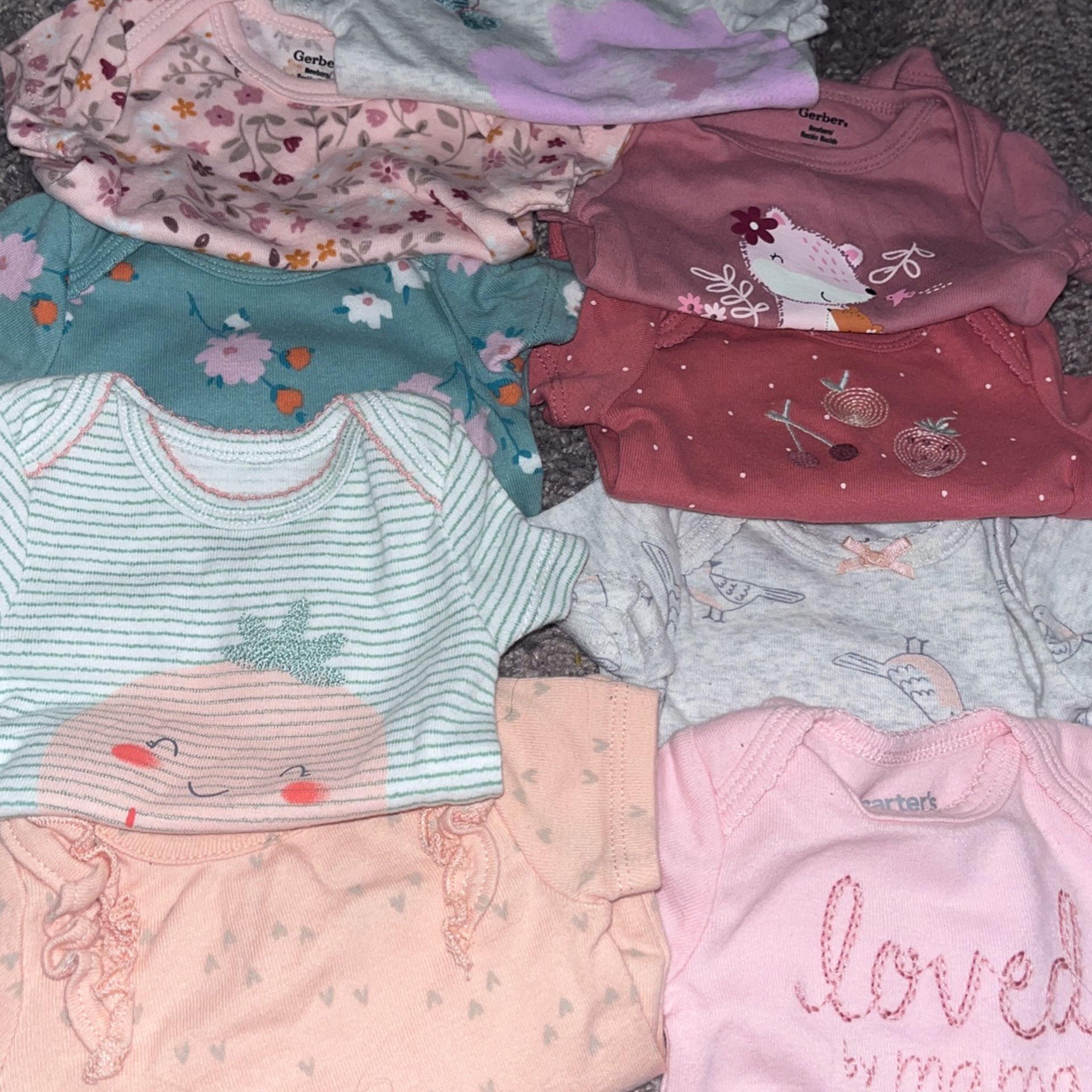 New Baby Onesies