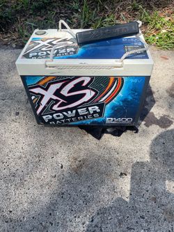 XS Power D1) Amp AGM Battery with 580 & M6 Terminal Hardware - Group