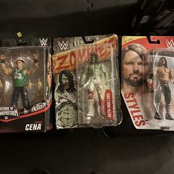 WWE MATTEL ACTION FIGURES 