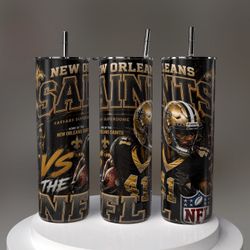 New Orleans Saints Tumbler