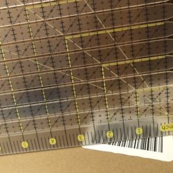 12 x 12 Inch Non-slip Quilting Ruler 