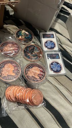 Copper available 5 oz and l oz