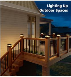 Solar post light- 12 pack