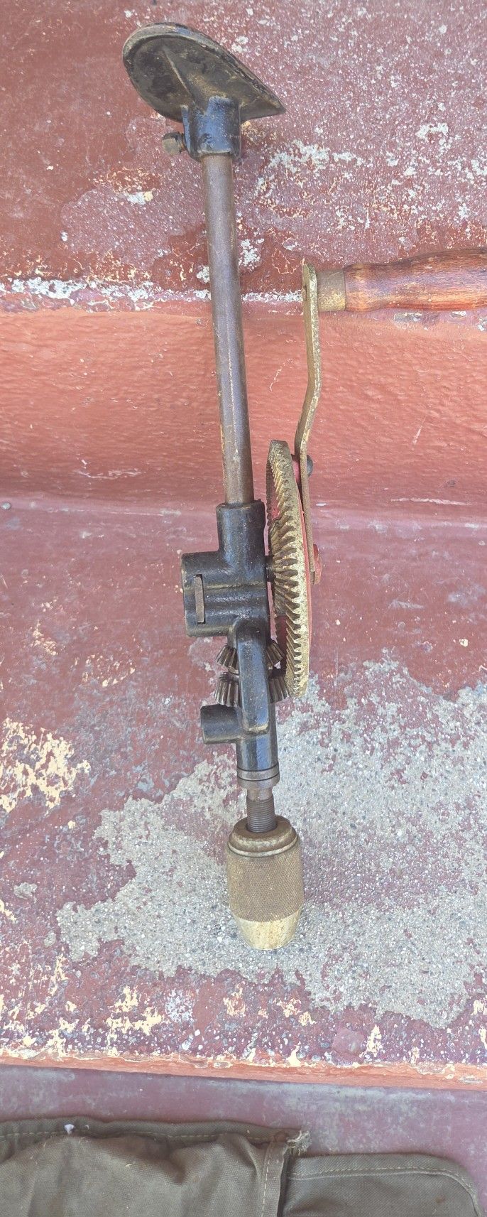 Vintage Handcrank 2 Speed Drill $20