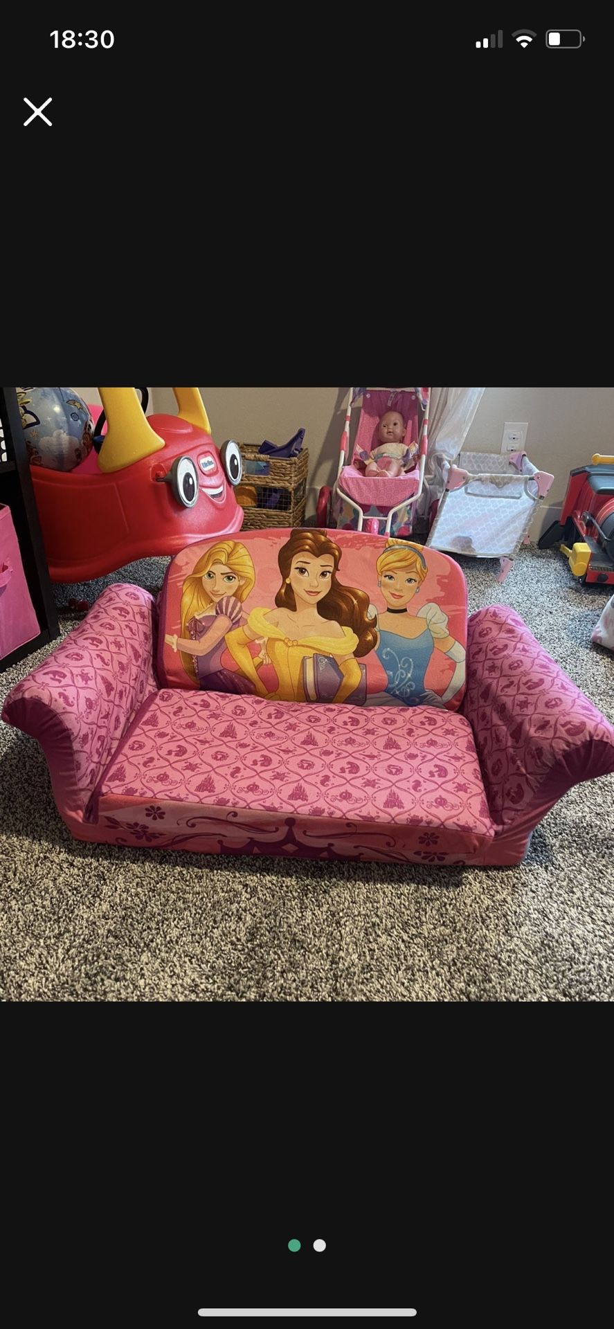 Princess Fold Out Couch