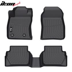 Fits 2011-2019 Ford Fiesta TPE All Weather 3D Floor Mats Cargo Liner Carpets