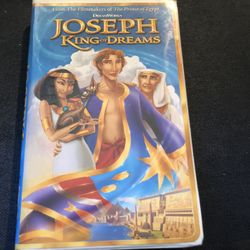 Dream Works Joseph King Of Dreams Vhs 