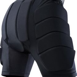 Padded Hip Tailbone Protector Pads Impact Shorts, Medium *BRAND NEW*