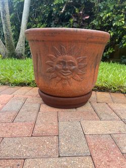 Very large terracotta planter