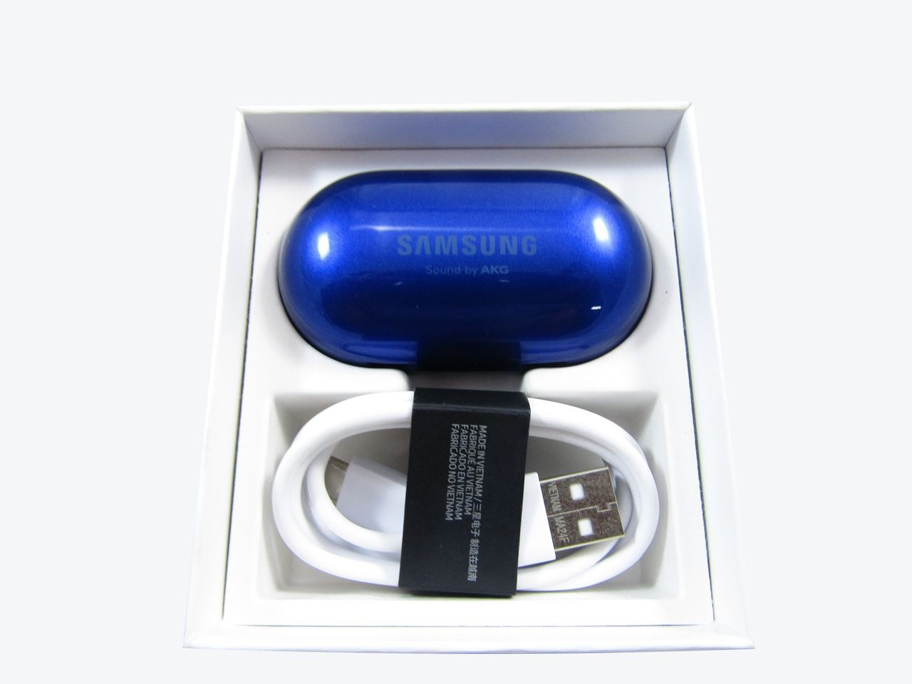 Samsung Galaxy Buds+ True Wireless Earbud Headphones - Aura Blue LN