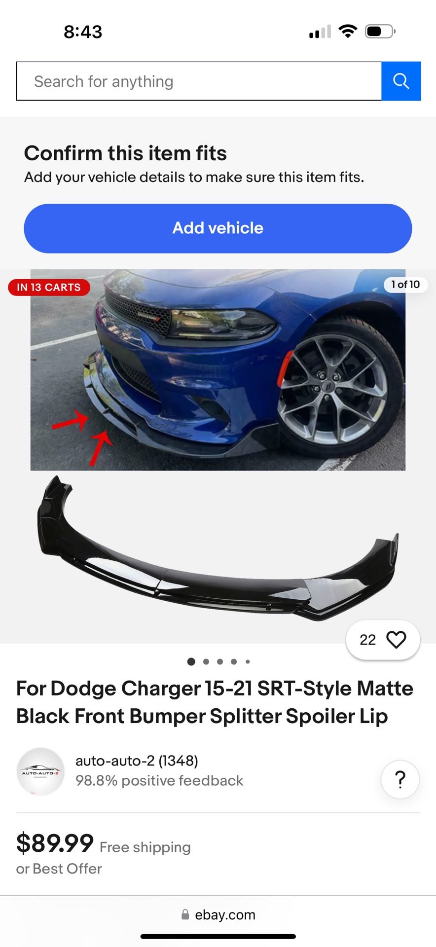 Front Lip Bumper