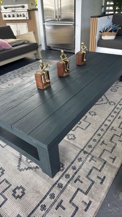 Restoration Hardware coffee Table long