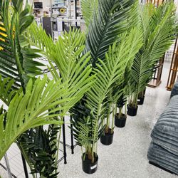 Artificial Areca Palm Plant 4.6 FT 🌴 