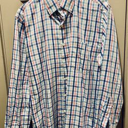 Peter Millar Men’s Plaid Shirt