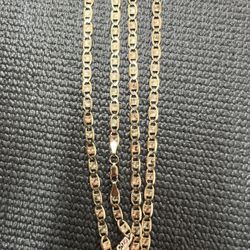 Tri-Color Gucci Necklace