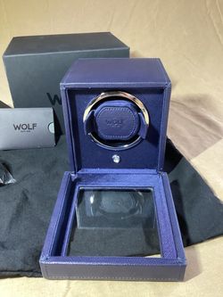 WOLF Cub Single Watch Winder With Cover Item No 461117