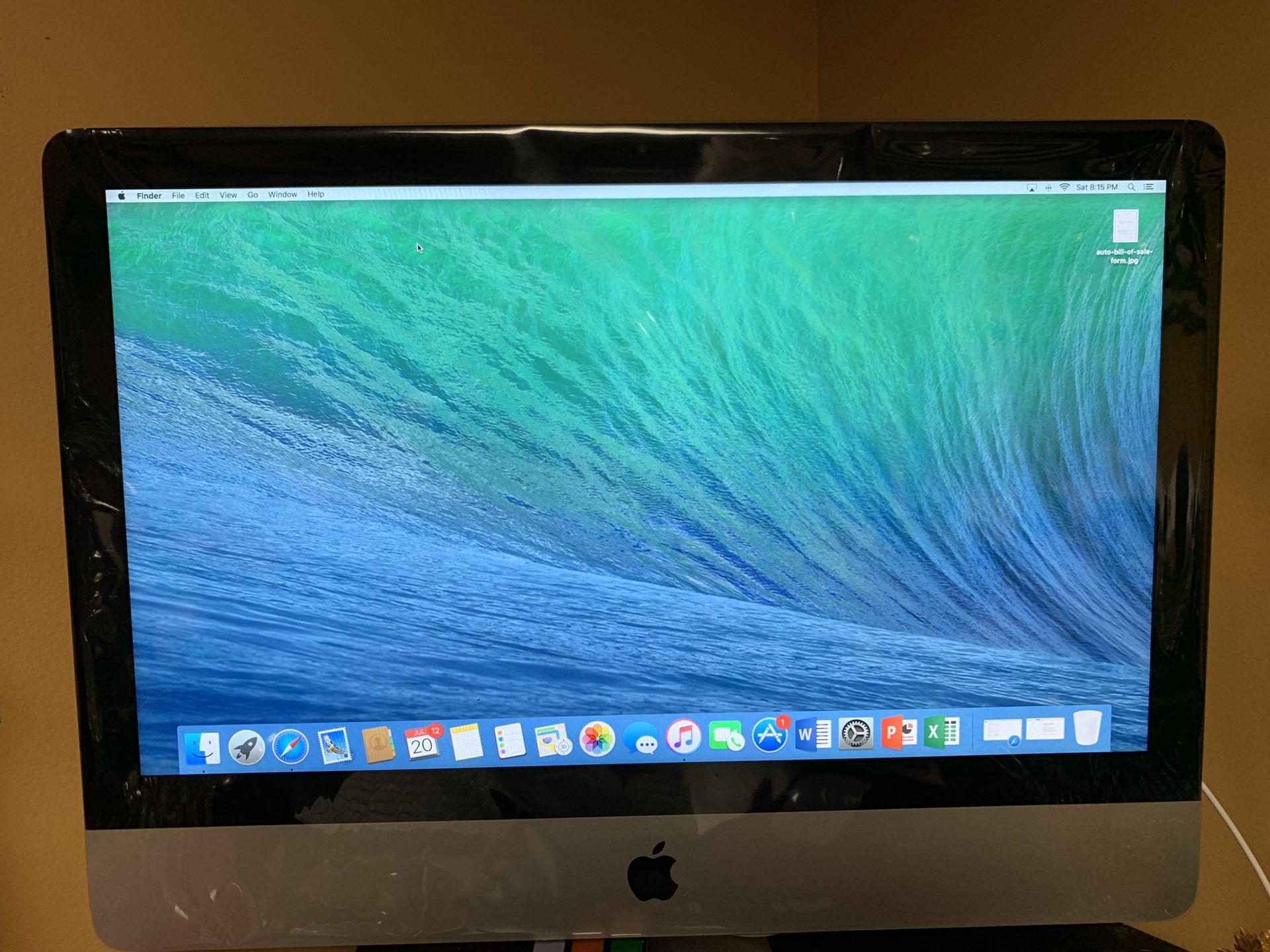 imac 21.5 Inch (Late 2015)