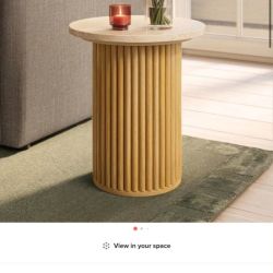 Article Tarvok Stone Side Tables | Set of 2 |  (Delivery Available!! )