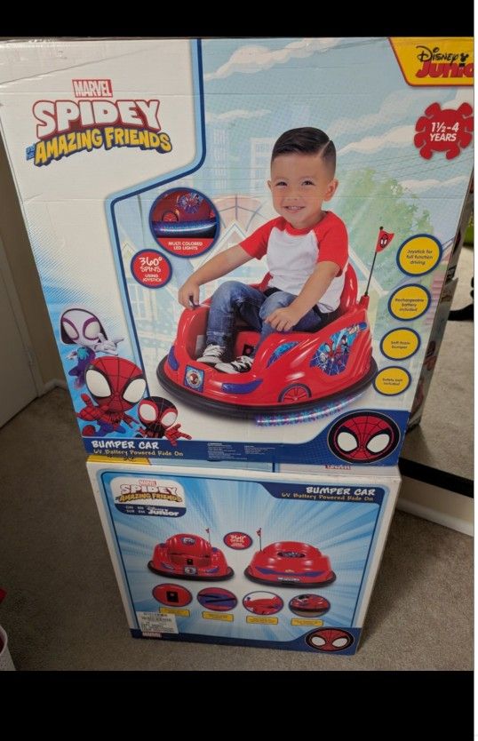Spidey And His Amazing Friends Bumper Car