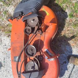 ((READ AD))((46" craftsman/husqvarna Deck)) Mower