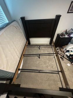 Queen bed frame