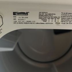 free kenmore dryer