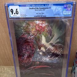 Death Of The Venomverse  #1 CGC Grade 9.6 