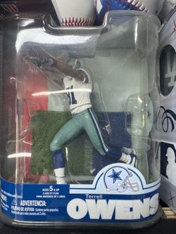 2007 McFarlane Toys NFL Series 16 Terrell Owens action figure,