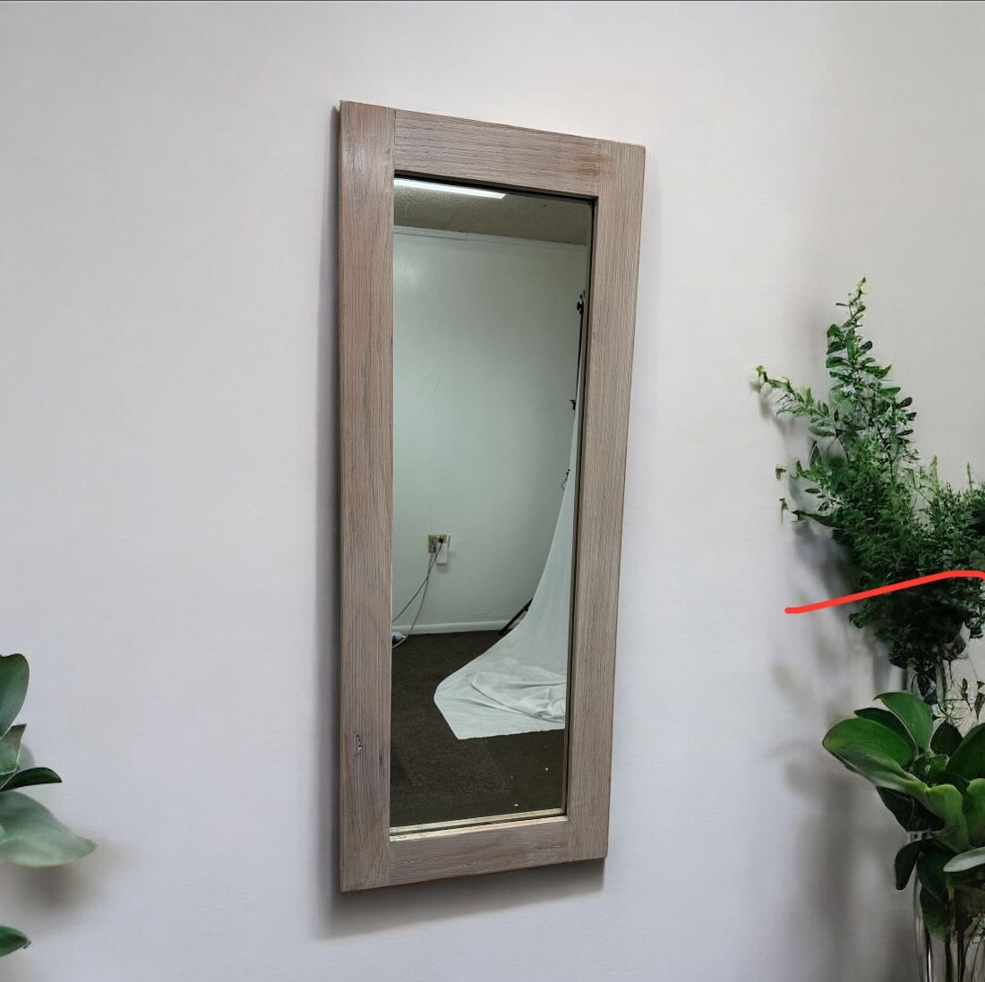 Custom Handmade Mirror 39.5 Inches Tall 15.5 Inches Wide
