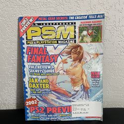 Vintage PlayStation Magazine - January 2002